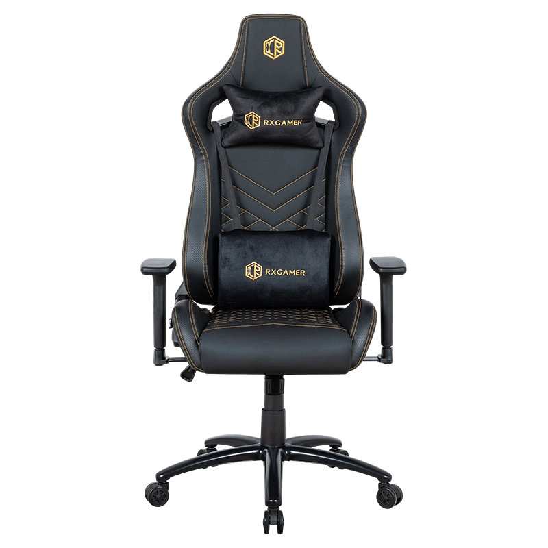 RXGAMER RX-2047 Black Matte 3D-Armrest เก้าอี้เล่นเกมอเนกประสงค์